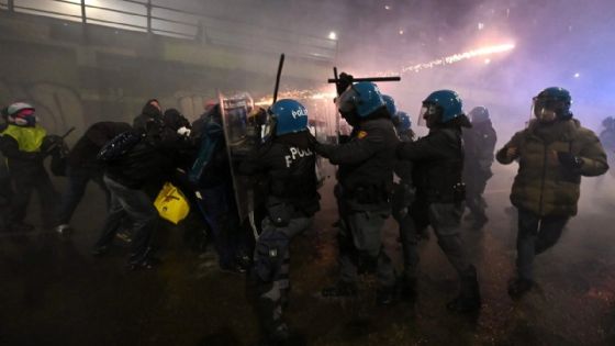 Protesta contra con los Juegos Olímpicos de Invierno termina en disturbios