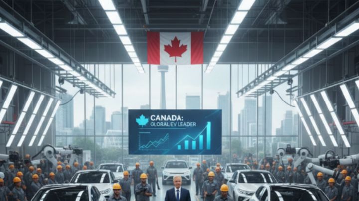 Canadá apuesta por vehículos eléctricos para romper dependencia con EU