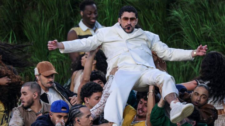 Bad Bunny arma un ‘baile inolvidable’ con Lady Gaga y Ricky Martin en el medio tiempo del Super Bowl
