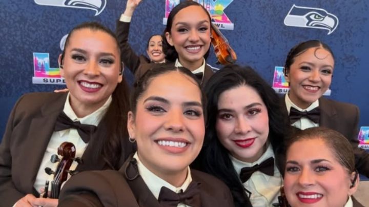 Quiénes son el mariachi ‘Las Divas’ que apareció con Bad Bunny en el Super Bowl 2026