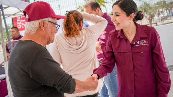 Alcaldesa de Zuazua lleva audiencias ciudadanas y servicios a Real de Palmas