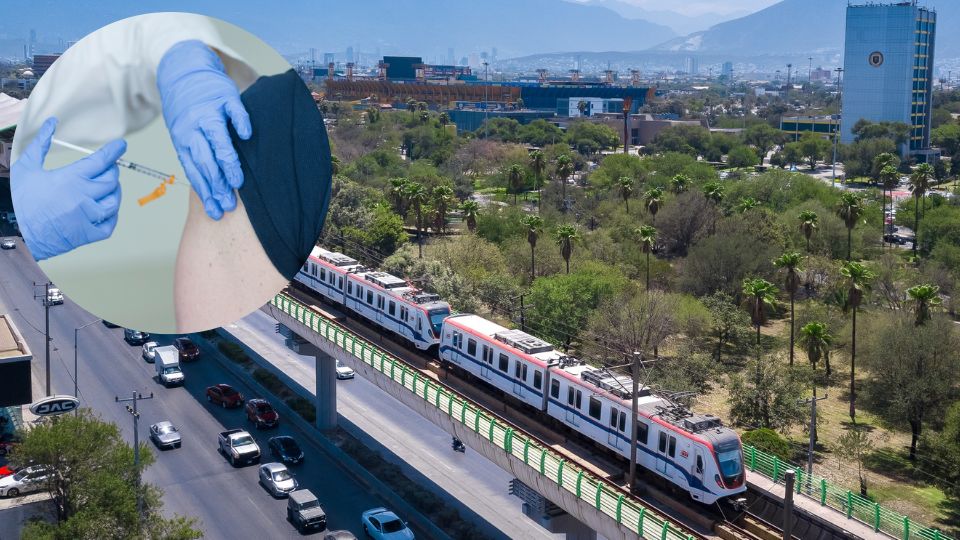 Metro recorre la estación Universidad | Facebook / Metrorrey
