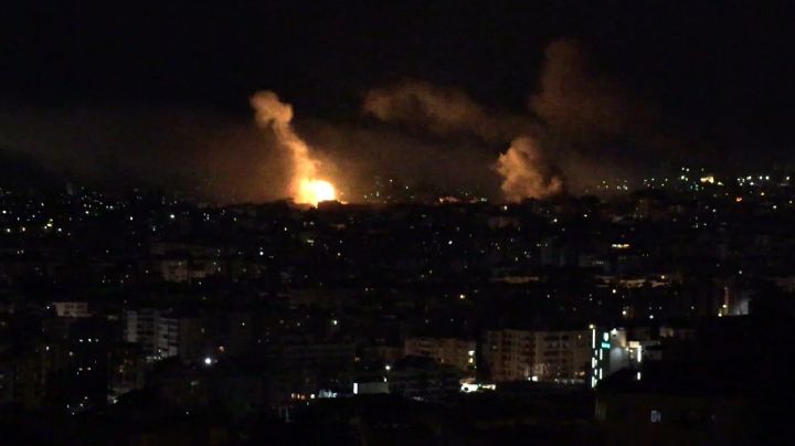 Israel lanza intensa oleada de bombardeos contra Beirut