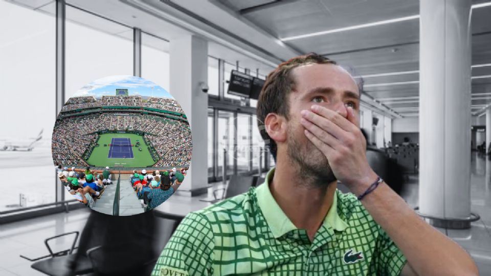 Medvedev y Rublev esperan alternativas para viajar a Indian Wells.