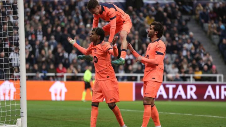 Barcelona rescate empate de último minuto ante Newcastle en la Ida de Octavos de Champions League