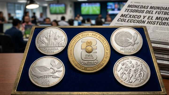 Monedas mundialistas 2026: Así serán las piezas conmemorativas de oro y plata 