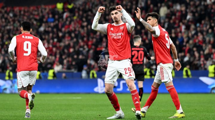 Arsenal rescata el empate ante el Leverkusen en la Ida de los Octavos de Champions League