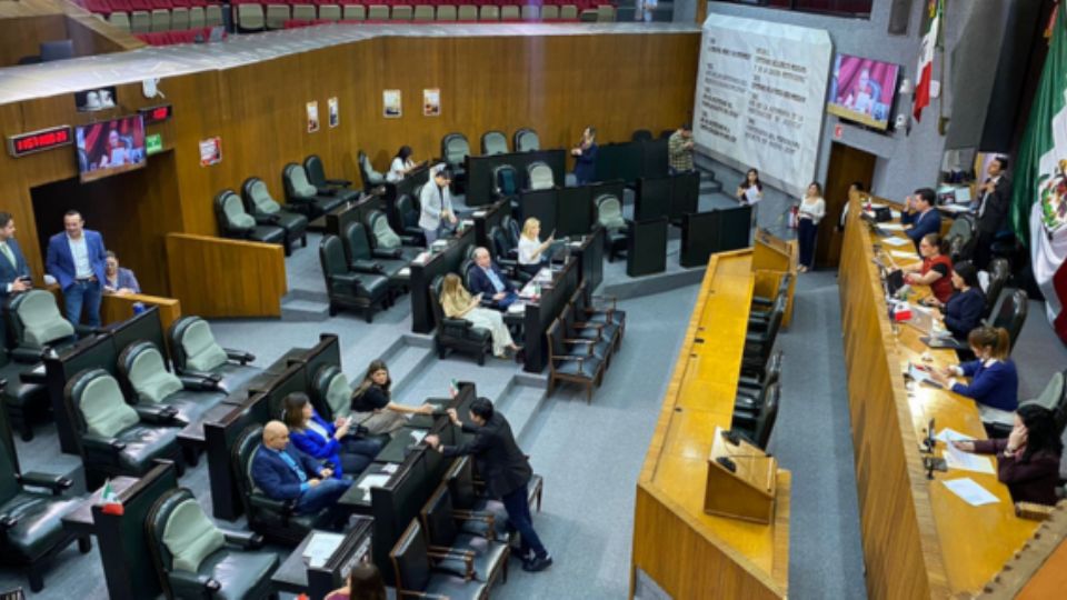Pleno del Congreso de Nuevo León.