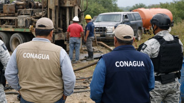 Conagua clausura pozos clandestinos en Nuevo León para proteger acuíferos