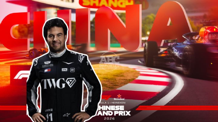 F1 GP de China: prácticas libres, clasificación y Sprint ¿cómo y dónde ver a 'Checo' Pérez?