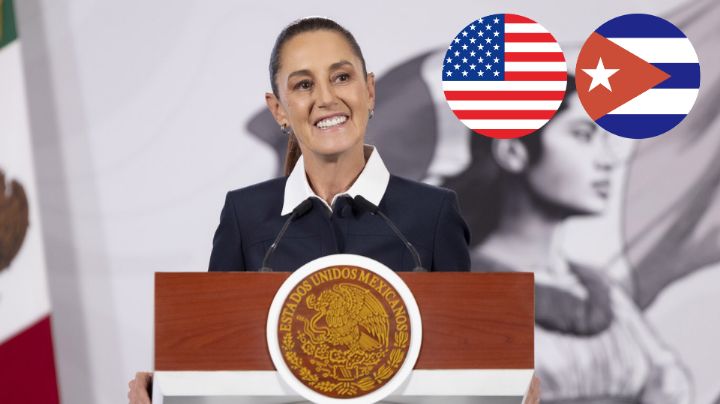 Celebra Sheinbaum diálogo entre Estados Unidos y Cuba