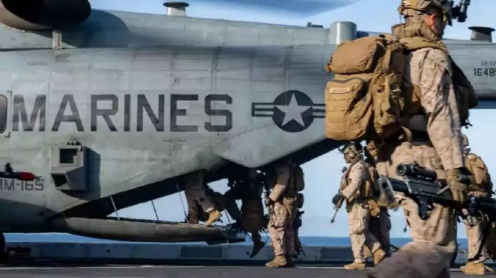 Reportan que EU despliega marines adicionales en Oriente Medio