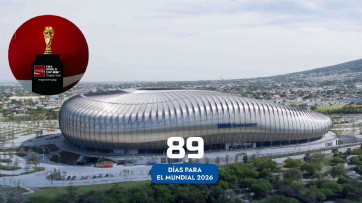 A 89 días del Mundial 2026: Llega el Trofeo de la Copa del Mundo a Monterrey