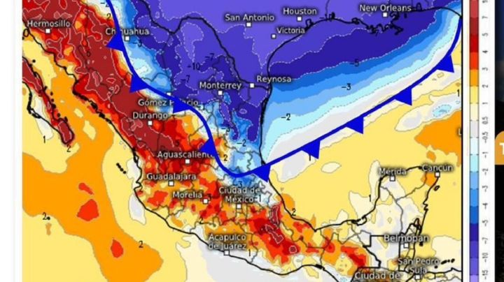 Monterrey: ¿a qué hora habría temperatura más baja por nuevo Frente Frío?