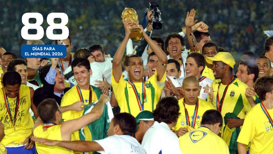 A 88 días del Mundial 2026: Sólo 8 selecciones han sido campeonas del mundo; Brasil, el más ganador,
