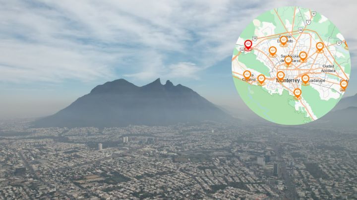 Amanece NL con muy mala calidad del aire tras fuertes vientos