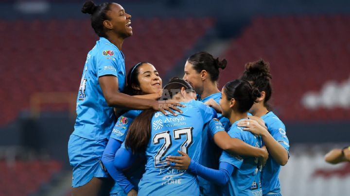 Rayadas golea 3-0 a Atlas y toma distancia en el liderato en la Liga MX Femenil
