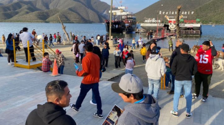 Abarrotan presa La Boca durante este asueto