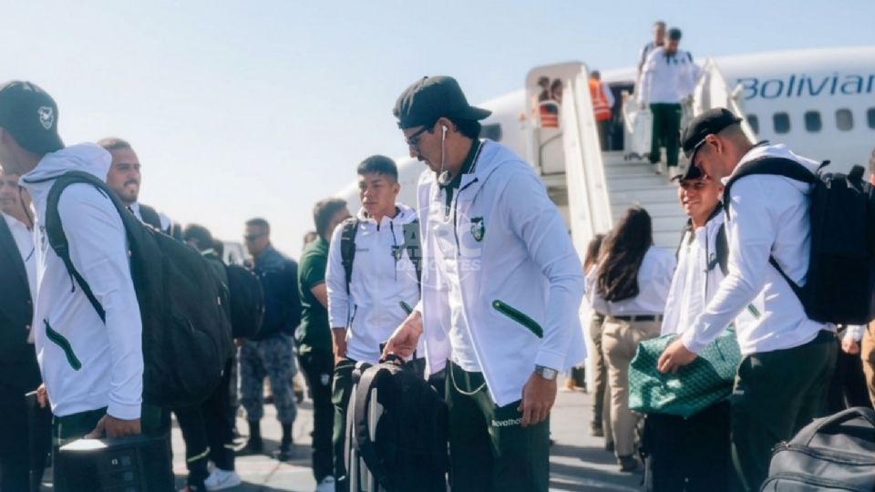 - La selección de Bolivia comenzó su arribo a Nuevo León para preparar su participación en el Repechaje