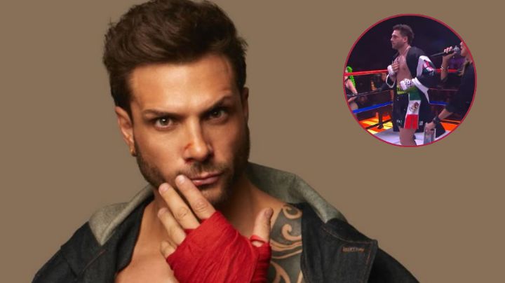 "Me sentí más mexicano": Nicola responde a polémica por usar bandera de México en pelea