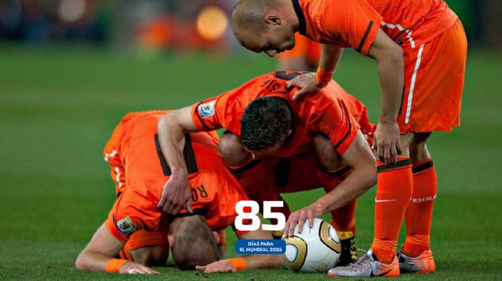 A 85 días del Mundial 2026: Países Bajos, la selección con tres finales sin ganar la Copa del Mundo