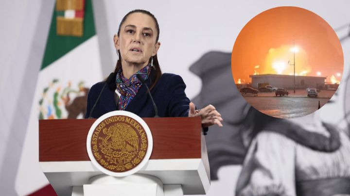 Adelanta Sheinbaum que FGR investigará incendio cercano a refinería Dos Bocas