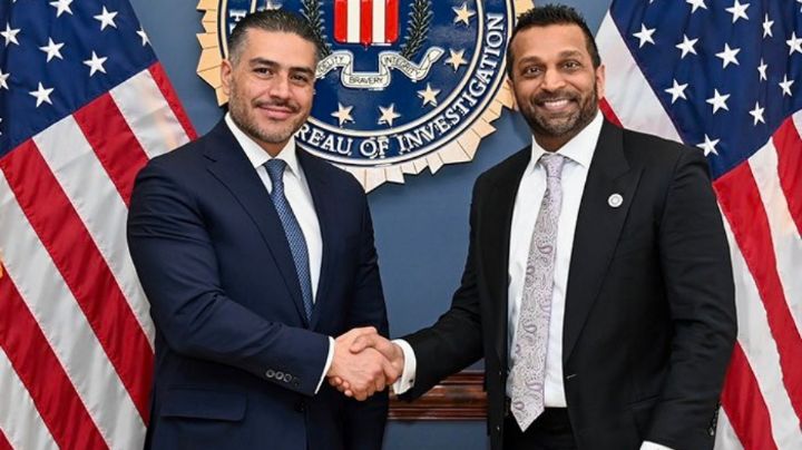 Se reúne Harfuch con Kash Patel, director del FBI
