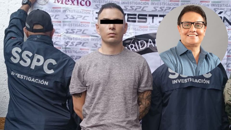 Juan Carlos Montero Mestre, alias “Lobo Menor”, fue detenido en Ciudad de México | X / @OHarfuch