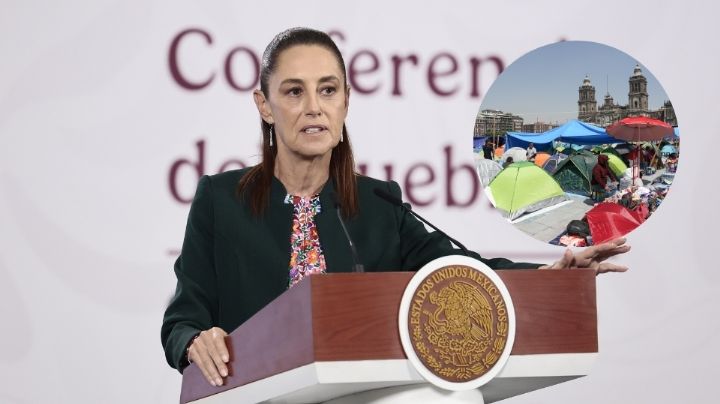 Asegura Sheinbaum que mantiene diálogo abierto con maestros