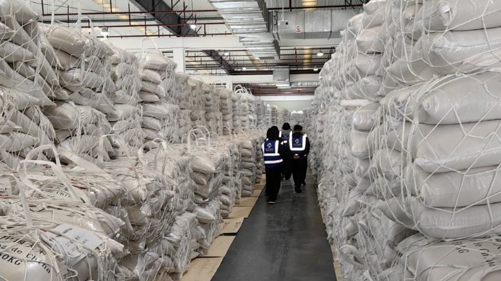 Envía China 60 mil toneladas de arroz a Cuba