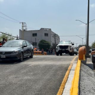 Rehabilitan puente vehicular en avenida Balcones de San Miguel, Guadalupe