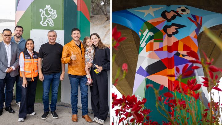 Convierte NL viaductos en lienzos con el proyecto "Trazos Mundialistas"