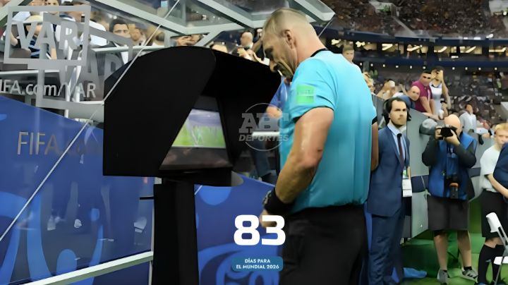 A 83 días del Mundial: El debut del VAR en la Copa del Mundo