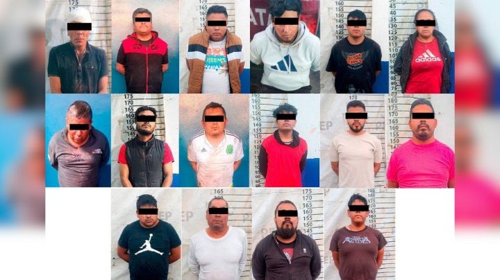 Caen 16 presuntos miembros de La Familia Michoacana en Puebla