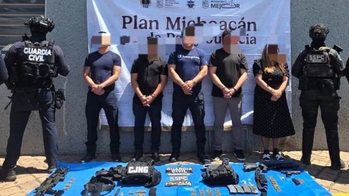 Detienen a 6 funcionarios de Chavinda, Michoacán, por vínculos con el CJNG