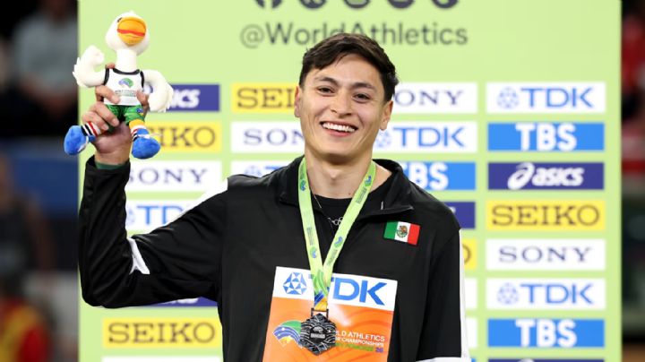 Erick Portillo gana plata en salto de altura en el Mundial de Atletismo Indoor 2026