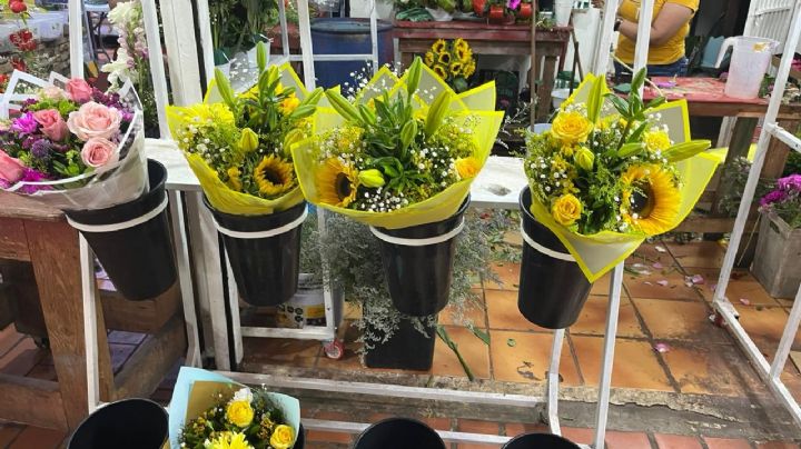 Demanda de flores amarillas deja aumento en ventas en establecimientos de Monterrey