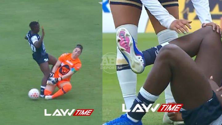 VIDEO | Aparatosa lesión de Chinwendu Ihezuo en el Pachuca vs. Pumas de la Liga MX Femenil