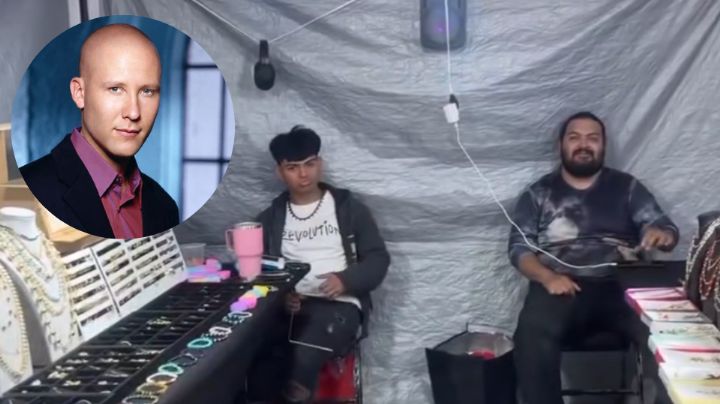 Actor de 'Smallville' pasea por mercadito de Fundidora y pasa desapercibido