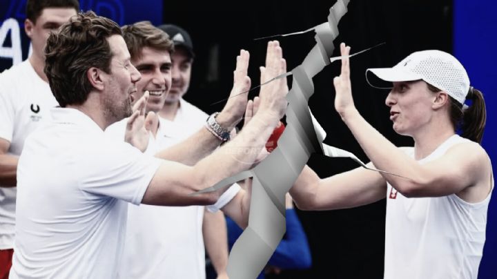 Iga Swiatek rompe con su entrenador Wim Fissette tras eliminación en Miami