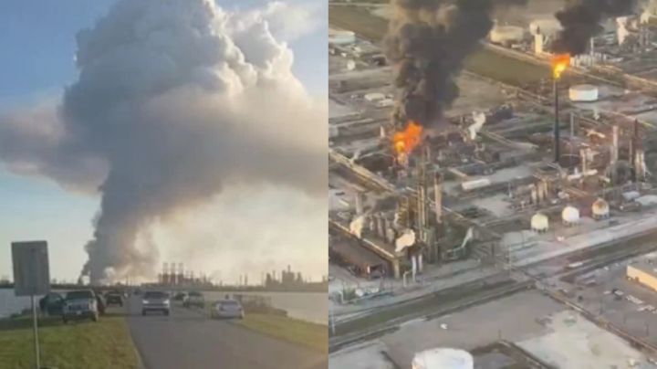 Explota refinería en Port Arthur, Texas