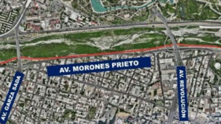 Cerrarán carriles exprés de Morones Prieto, ¿A partir de cuándo y en qué horario?