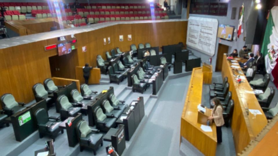 Pleno del Congreso de Nuevo León.