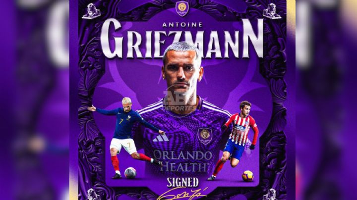 Firma Antoine Griezmann contrato con Orlando City  y jugará a partir de julio 2026