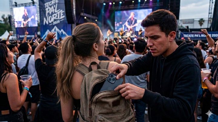 Así operan los robos de celulares en el Tecate Pa'l Norte 2026 y cómo evitarlos