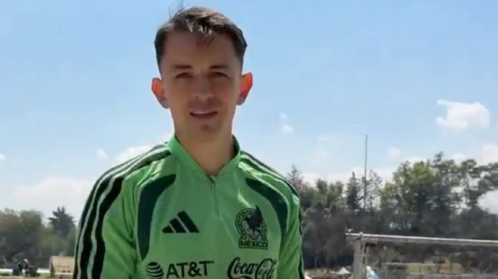 Álvaro Fidalgo ya entrena con la Selección Mexicana y recibe su bienvenida en el CAR