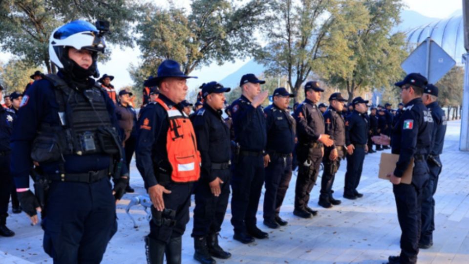 Elementos de seguridad de Guadalupe.