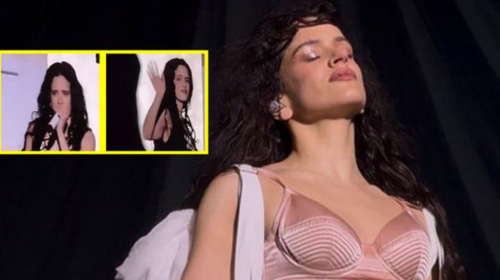 Rosalía cancela show en Italia minutos después de iniciar; se sintió mal