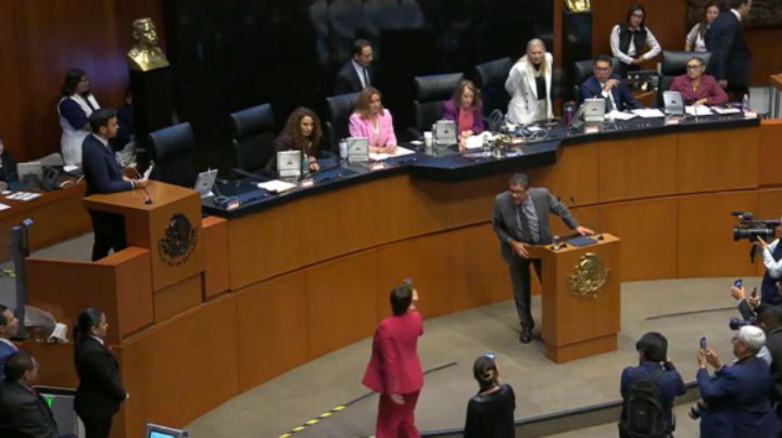 Entre peleas y gritos senadores mantienen la discusión del Plan B de Sheinbaum