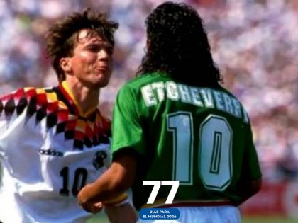 A 77 días del Mundial 2026: Brizio expulsó al ‘Diablo’ Etcheverry tras dos minutos en Mundial 1994